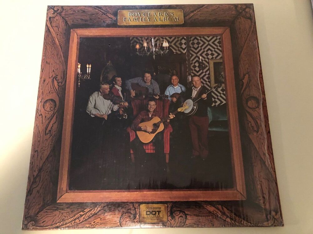 Roy Clark's Family Album DOT Records DOS-26018 LP Vinyl